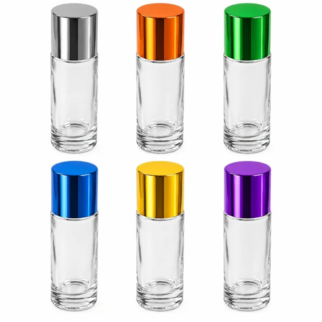 شیشه عطر استوانه ای حجم 20 میلی لیتر