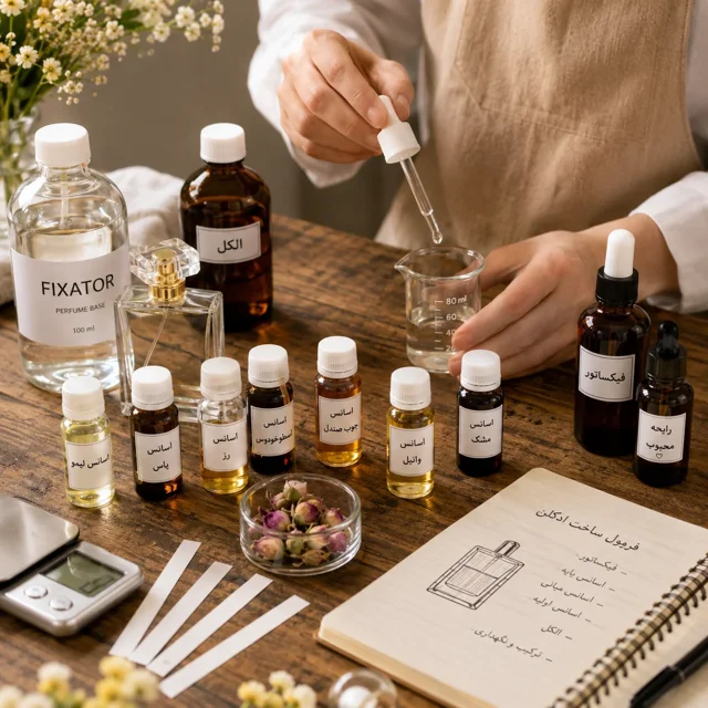 آموزش ساخت عطر با اسانس در خانه